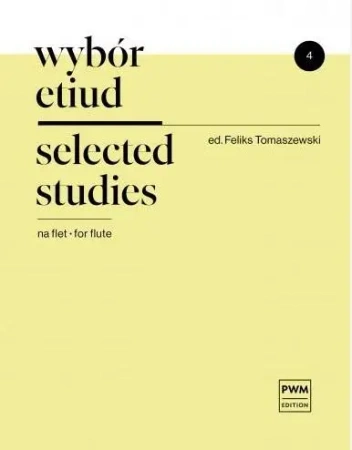 Wybór etiud na flet 3 PWM - Feliks Tomaszewski