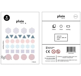 Naklejki Znaczniki #8 Geo 3 ark. - Suatelier