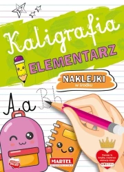 Kaligrafia. Elementarz z naklejkami - Katarzyna Salamon
