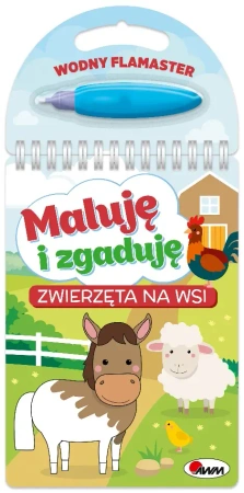 Maluję i zgaduję. Nasi ulubieńcy - opracowanie zbiorowe