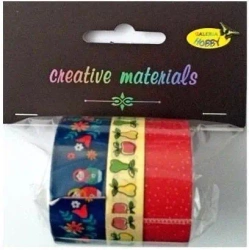 Taśmy samoprzylepne 12-18mm 3szt - Galeria Hobby