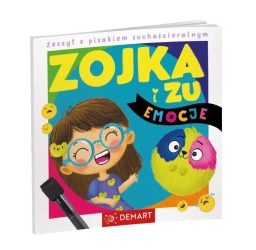 Zojka i Zu. eMOCje. Zeszyt z pisakiem.. - Anna Borchard