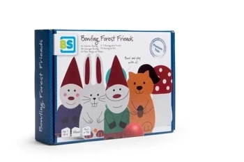 Kręgle drewniane krasnoludki - BS Toys