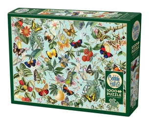 Puzzle 1000 Owoce i Motyle 112189 - Cobble Hill