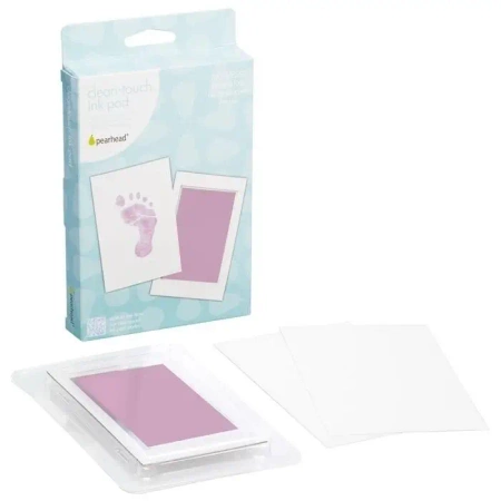 Odcisk atramentowy clean-touch pink - Pearhead
