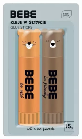 Klej w sztyfcie 15g BB Friends Boys 2szt - INTERDRUK