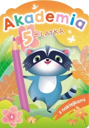 Akademia 5-latka z naklejkami - Anna Horosin