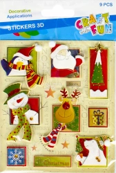 Naklejki 3D Boże Narodzenie