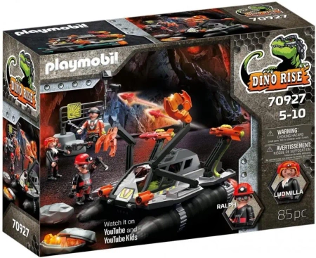 Zestaw DINO Rise 70927 Załoga maszyny wiertniczej - Playmobil