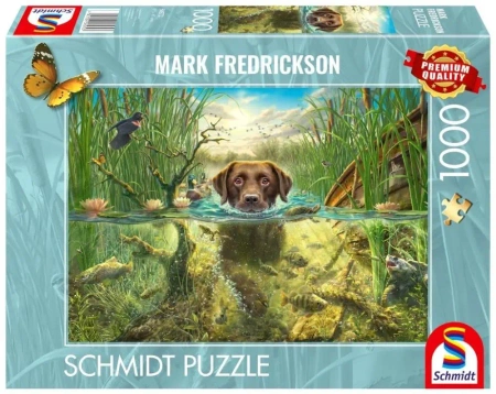 Puzzle PQ 1000 Mark Fredrickson Psia kąpiel G3 - Schmidt