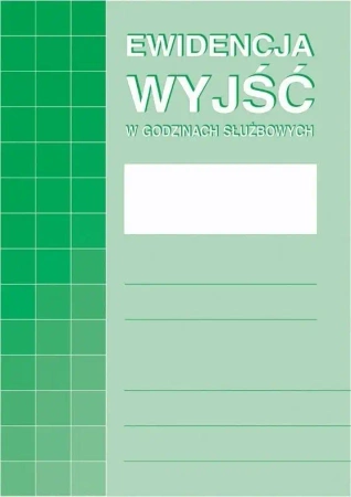 Ewidencja wyjść w godzinach służbowych 574-1 - Michalczyk i Prokop