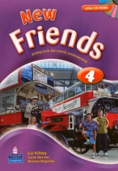 Friends PL NEW 4 SB + CD-Rom OOP - Liz Kilbey, Carol Skinner