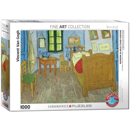Puzzle 1000 Bedroom in Arles by Van Gogh 6000-0838 - Eurographics