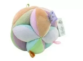 Piłka pluszowa pastelowa 11cm - Tulilo