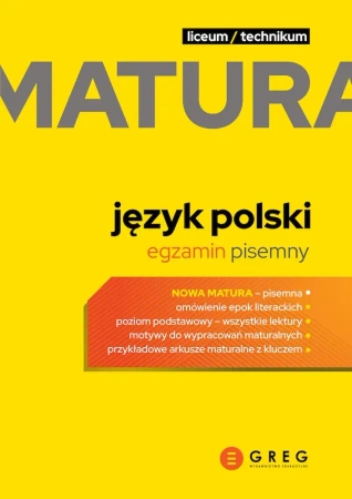 Język polski. Matura. Egzamin pisemny. Repetytorium maturalne wyd. 2022 - Opracowanie zbiorowe
