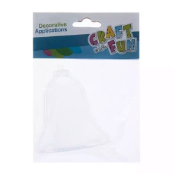Craft with Fun Ozdoba Bn Plast Dzwonek 8,5cm 1szt Pbh 12/192