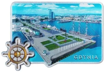 Magnes I love Poland Gdynia ILP-MAG-D-GDY-19 - Pan Dragon