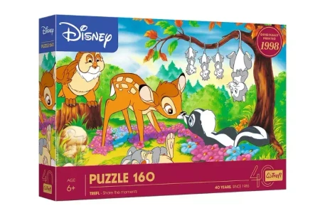 Puzzle 160 Bambi i leśni przyjaciele - Trefl