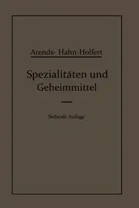 Spezialitaten Und Geheimmittel - Hahn Eduard