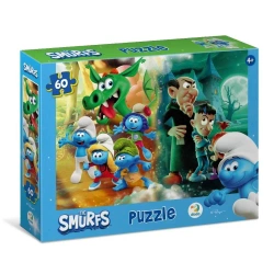 Puzzle 60 Smerfy Smoczy pupil - Dodo