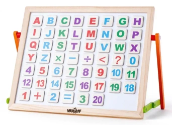 WOODYLAND Magnet.tabl.z alfab.n/stół 90107 01074