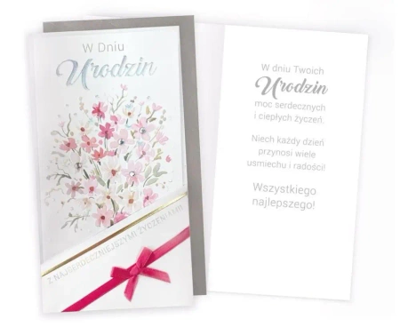 Karnet Urodziny - Kukartka