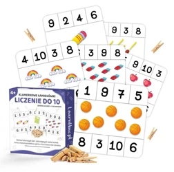 Klamerkowe zadania - Liczenie do 10 - LearnHow