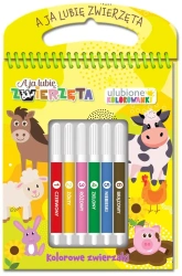 A ja lubię zwierzęta. Ulubione kolorowanki 2 - praca zbiorowa