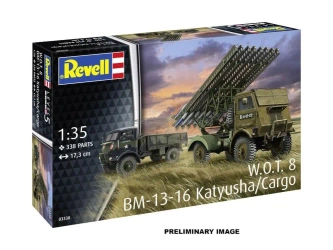 Model Set W.O.T. 8 BM-13-16 Katyusha/Cargo - Praca zbiorowa