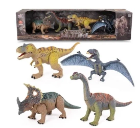 Figurki dinozaurów 4szt - Lena