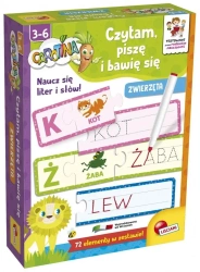 Carotina - Czytam, piszę i bawię się - Zwierzęta - Lisciani