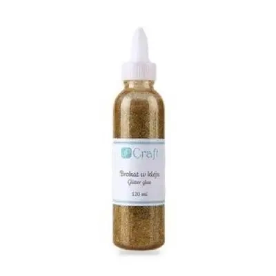 Brokat w kleju gold 120ml - Dalprint