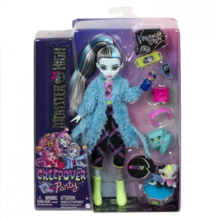 Lalka Monster High Pidżama Party Frankie Stein - Mattel