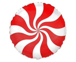 Balon foliowy lizak czerwony - Godan