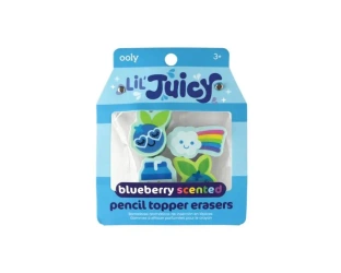 Gumki na ołówek pachnące owocami Jagoda 4szt - ooly