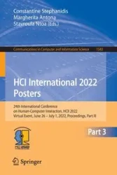 HCI International 2022 Posters - Stephanidis Constantine