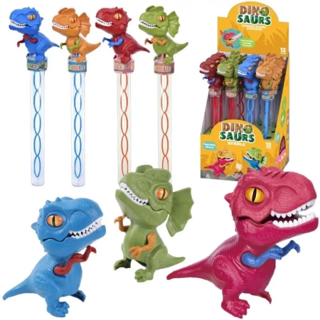 Bańki dinozaur ruchoma szczęka 140ml MIX - Trifox