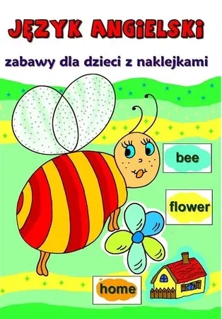 Język angielski. Zabawy dla dzieci z naklejkami