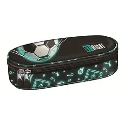 Piórnik saszetka z wewnętrzną klapką Neon Football - ST-MAJEWSKI