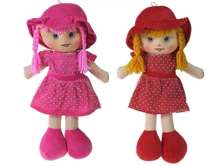 Lalka szmacianka z językiem polskim 55cm MIX - ADAR