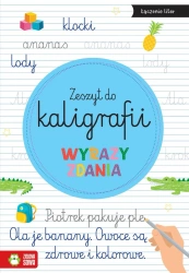 Zeszyt do kaligrafii. Wyrazy, zdania - praca zbiorowa