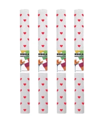 Bibuła marszczona w serduszka