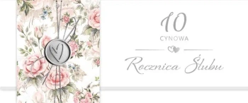 Karnet Rocznica Ślubu 10 - Armin Style