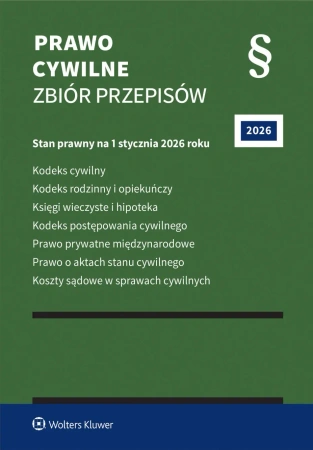 Prawo cywilne. Zbiór przepisów. 2026 - Opracowanie zbiorowe