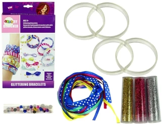 Zestaw do robienia bransoletek DIY - Leantoys