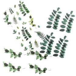 Naklejki transparentne PVC liście - Dalprint dpCraft