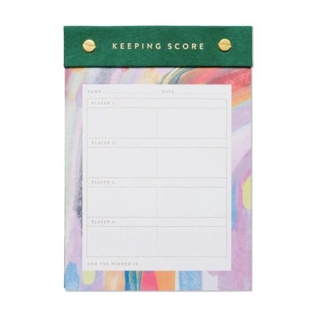 Notatnik biurkowy Game Scorepad - Rainbow - Designworks Ink