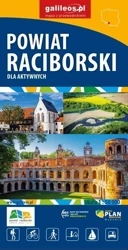 Mapa - Powiat Raciborski 1:50 000 wodoodporna - praca zbiorowa