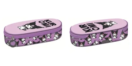 Piórnik saszetka z wewnętrzną klapką Kuromi violet - ST-MAJEWSKI