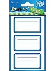 Naklejki na zeszyty niebieskie 2 - Zdesign